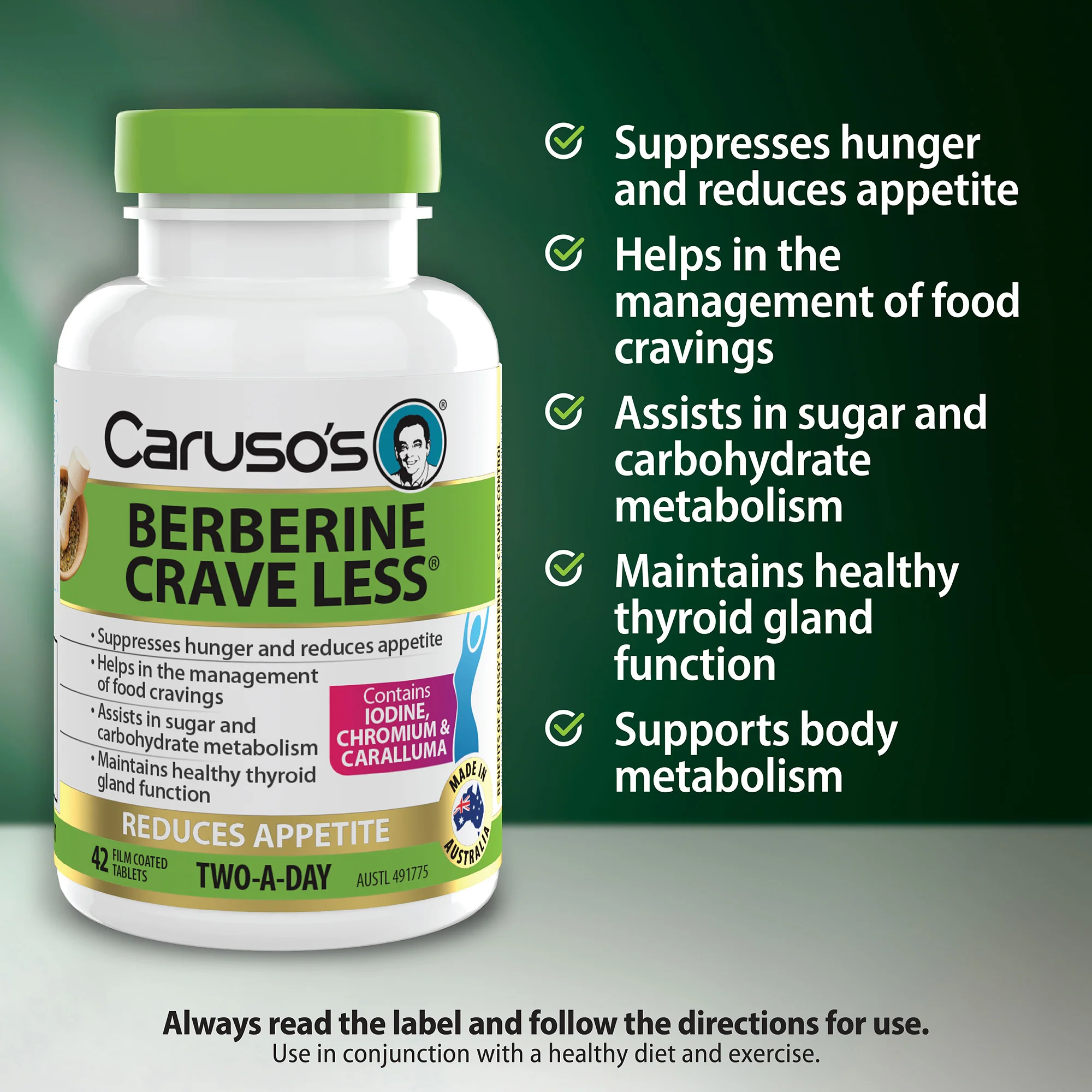 Caruso's Berberine Crave Less® - Image 3