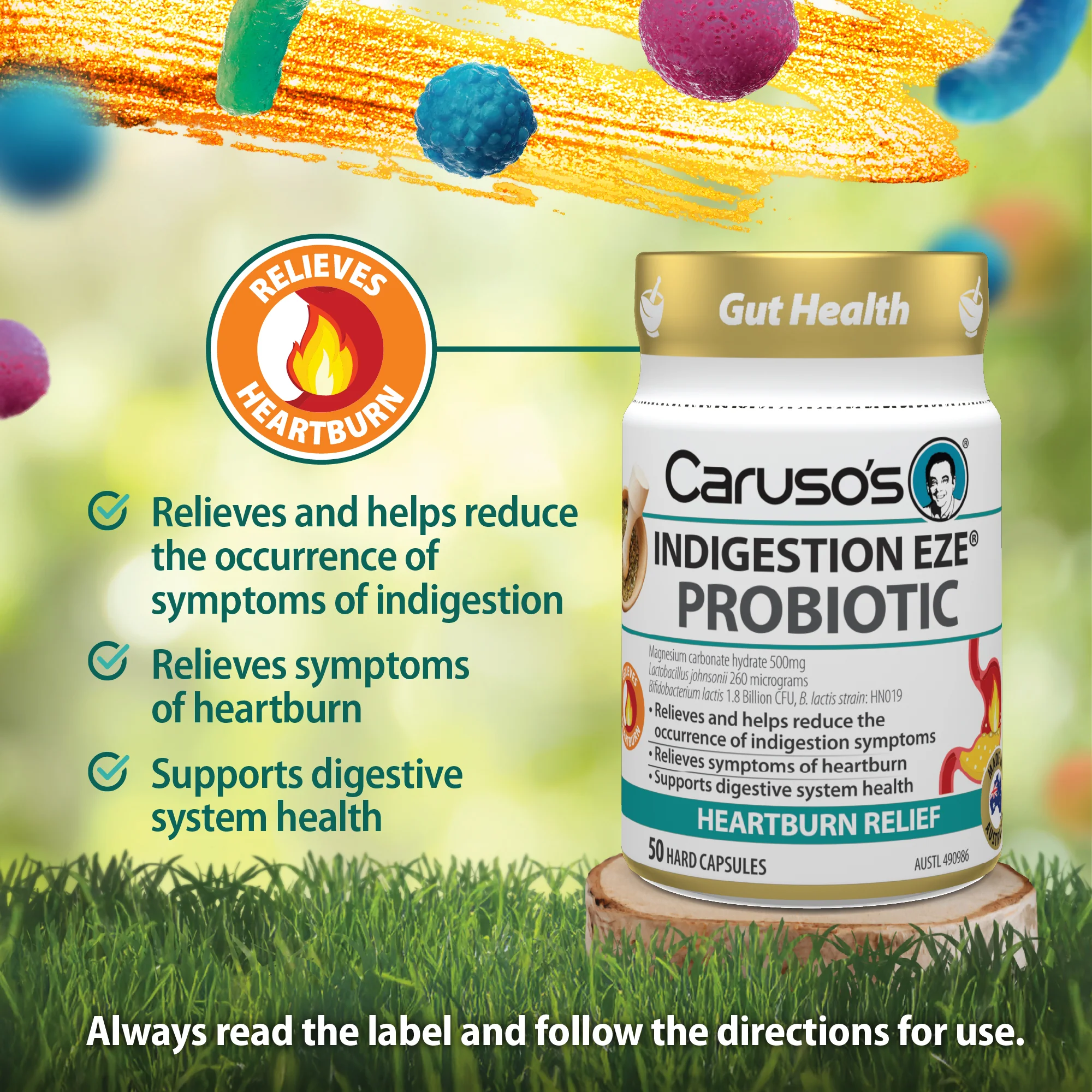 Caruso's Indigestion EZE® Probiotic - Image 3